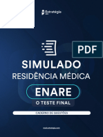 Simulado ENARE Residencia Medica Caderno de Questoes