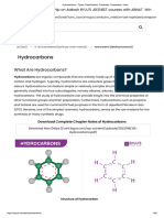 Hydrocarbons - Types, Classification, Properties, Preparation, Uses