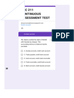 Acc 211 Continuous Assessment Test12