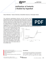 Isothermal Crystallization of Isotactic Poly (Propylene) Studied by Superfast Calorimetry - 2007 - Macromolecular Rapid Communications