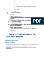 Les Modes de Paiement Et Les Techniques de Règlement Des Opérations Import Et Export Et Les Instruments de Sécurisation À