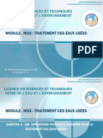 TRAITEMENTS DES EAUX - Chapitre 4-Les Operation Physiques Unitaire Pour Le Traitement Des Eaux-Pour Impr