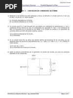 TP #7 - Circuitos Alterna