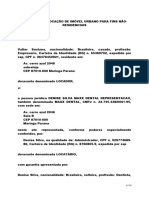 Contrato de Locacao Comercial