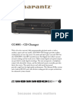 CC4001 - CD Changer