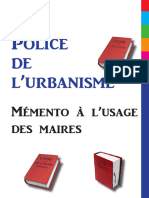 Memento Police Urbanisme