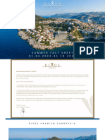 Rixos Premium Dubrovnik - Fact Sheet Summer 2022 en