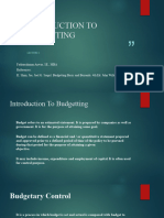 Lecture 1-2-Intruduction To Budgetting