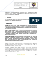 GTH-PRD-07 Procedimiento Trabajo en Altura Con Escalera de Tijera - SST