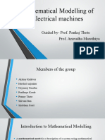 Mathematical Modelling of Electrical Machines 2013 Ver