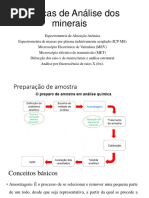 Técnicas de Análise Dos Minerais Laura