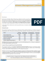 Funds Dividend Rs. Per Unit Total Dividend For FY11 (RS.) Total Dividend As A % of Opening NAV Total Return % For FY11