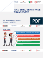 Informalidad en El Servicio de Transporte Terrestre Perú