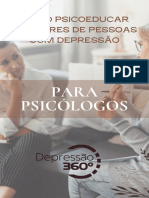 Ebook Psicoeducação para Familiares de Pessoas Com Depressão N