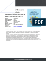 Principles of General Management: A Responsible Approach For Southern Africa