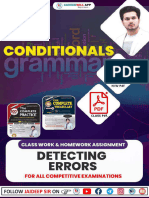 289463conditionals Detecting Errors - Crwill