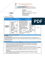 Sesion de Aprendizaje 4°