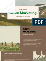 Green Marketing