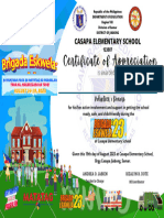 Copy of Brigada Eskwela Certificate