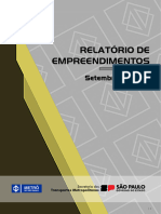 Relatório de Empreendimentos - Setembro 2023