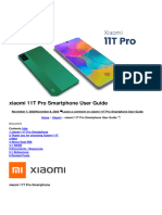 11t Pro Smartphone Manual