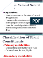 M1L4.2 - Value of Natural Products