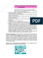 7.-Reglas A Seguir para Comportarse Adecuadamente en El Quirófano