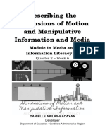 MIL Q2 W6 Dimensions of Motion and Manipulative Information 1