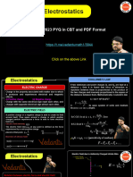 Electrostatics: All 2023 PYQ in CBT and PDF Format