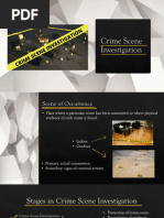 Crime Scene Investigation