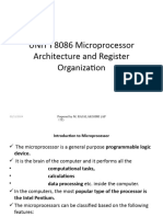 UNIT I 8086 Microprocessor Architecture and Register Organization