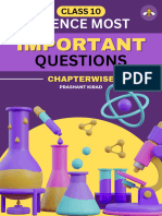 SCIENCE Most Important Questions (Prashant Kirad)