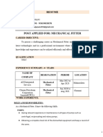 Resume - Sanjay - Docx Fitter