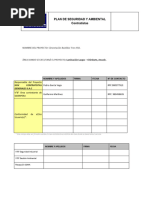 Plan de SSMA-CIMENTACIÓN BASTIDOR TREN 450