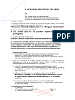 Ricci 1ro 2021 Biologia Las Áreas Naterales Protegidas Del Perú