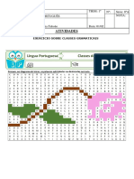 Caça Palavras Classes Gramaticais