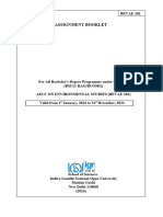 Environmental Studies TMA (2024) English Final