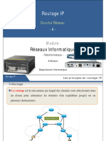 06 - Couche Réseau - Routage Ip - ESTA