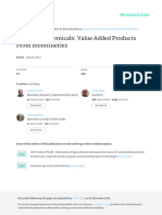 Bio-Based Chemicals Value Added Products From Biorefineries - de Jong Et Al. 2012