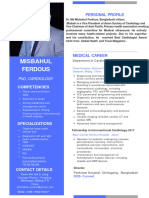 DR Misbahul Ferdous CV - For Post Doc Application