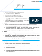 (Resumo) Neuro - Epilepsia - Prof. Marcelo