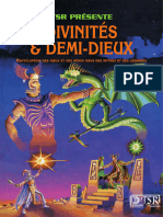 AD&D1 Divinites Et Demi-Dieux