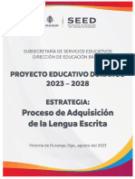 Compendio Alfabetización para Diseño Institucional 2023