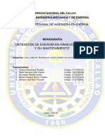 Obtención de Energía en Paneles Solares y Su Mantenimiento 3.0