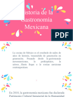 01.2 Historia de La Gastronomia Mexicana