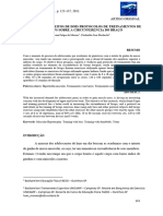 Análise Dos Efeitos de Dois Protocolos de Treinamentos de