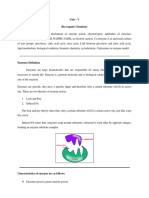 Bio-Organic Chemistry (Unit-V)