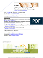 Experimental and Analytical Modeling of Rezontant Permittivity in Feroel-Ferrite Composite in MW - JAP 2012