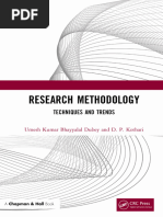 Research Methodology Techniques and Trends (Umesh Kumar Bhayyalal Dubey, D. P. Kothari) (Z-Library) Compressed