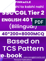 32 SSC CGL Tier 2 English 40 Test Ebook